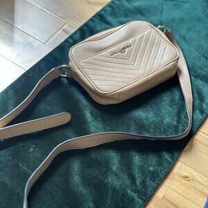 Karl Lagerfeld tan clutch/bag